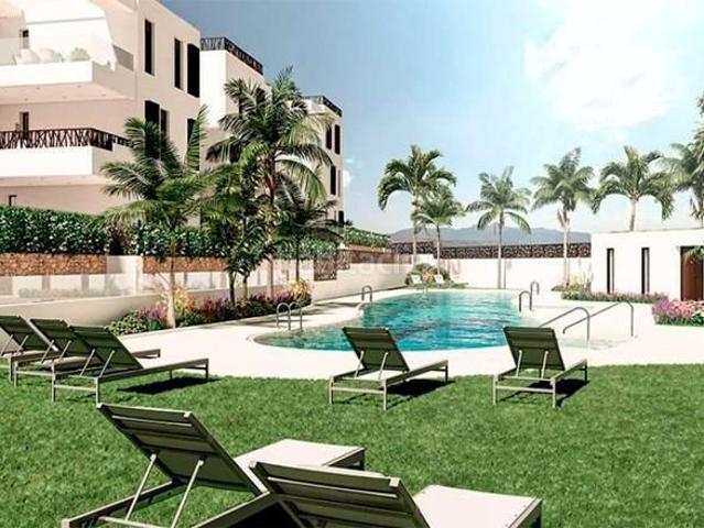 Apartamento en venta en San Juan de los Terreros. Apartamento de obra nueva con amplia terraza, piscina y entrega en 2027 a 600 m del mar en San Juan de los Terreros. Apartamentos San Juan de los.