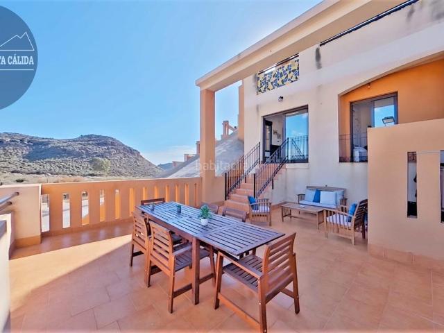 Apartamento en venta en San Juan de los Terreros. REFERENCIA 2689. Apartamento con amplia terraza, en urbanización con piscina, parking y zonas verdes. Apartamentos San Juan de los.