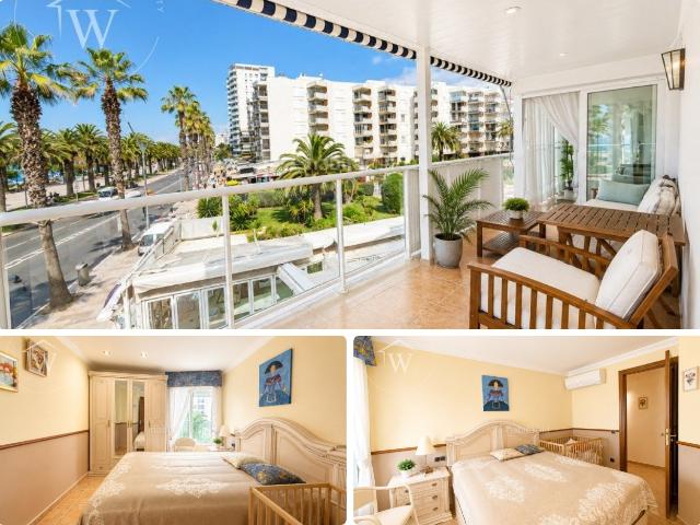 Apartamento en venta en Salou, Platja de Llevant Costa Dorada. Amplio piso reformado en primera línea de mar en Salou con garaje y trastero. Apartamentos.