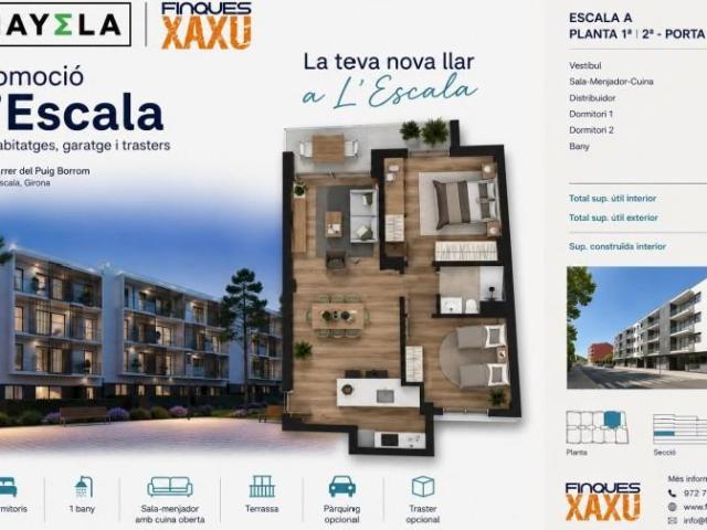 Apartamento en venta L'Escala