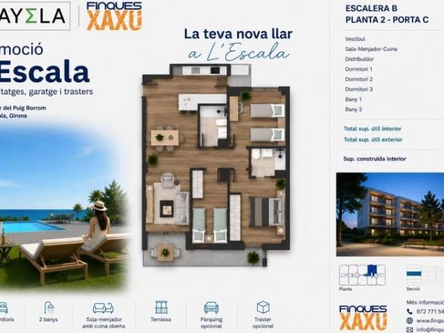 Apartamento en venta L'Escala