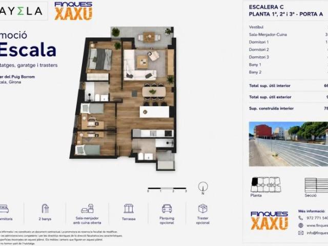 Apartamento en venta L'Escala