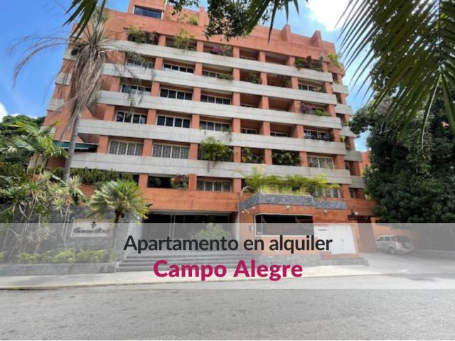 Apartamento en alquiler en Campo Alegre, moderno y amoblado