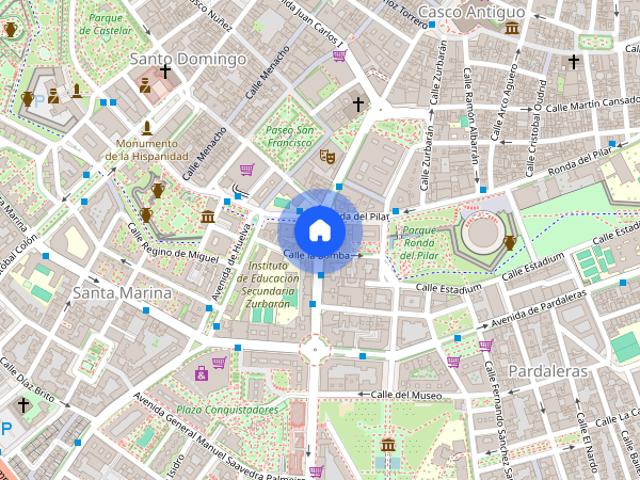 Apartamento en alquiler en Calle de Pedro de Alvarado, 12