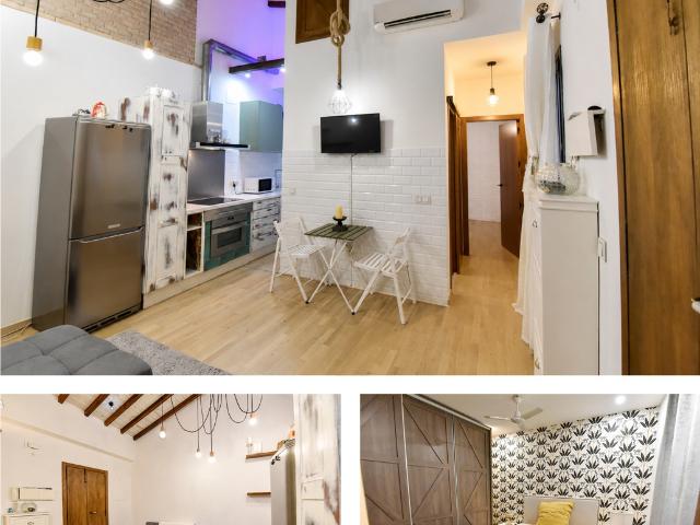 Apartamento en arrendamiento para vivienda habitual de dos dormitorios en la emblemática calle Castilla, se ubica en el corazón de Triana Sevilla, una de las zonas más cotizadas, vivas y con ambiente de la ciudad. El inmueble destaca por fusionar la es