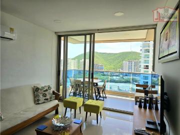 Apartamento en Arriendo 2 Alcobas Vista al Mar Samaria Club
