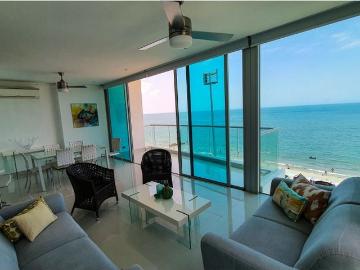 Apartamento en arriendo Carrera 1a, Peñon Del Rodadero, Santa Marta, Magdalena, Col