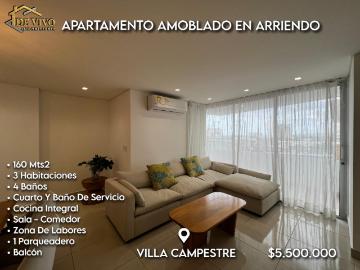 Apartamento En Arriendo En Barranquilla En Villa Campestre A375452