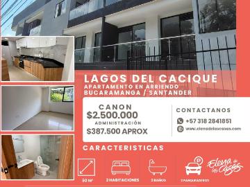 Apartamento en arriendo, Lagos del cacique