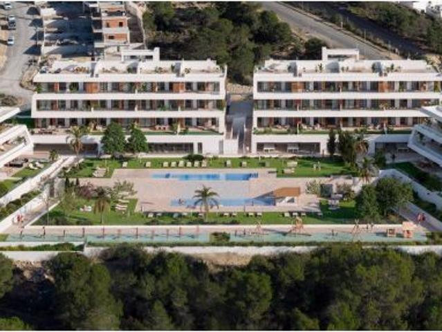 Apartamento en esquina con jardín privado en Finestrat