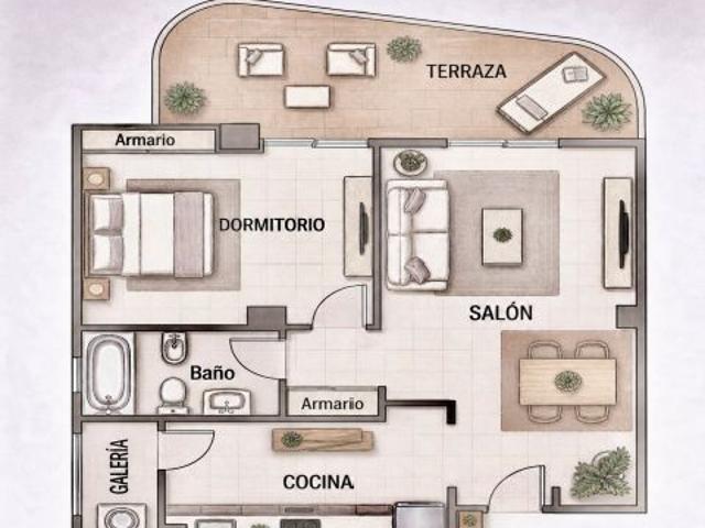 APARTAMENTO EN PRIMERA LINEA DEL MEDITERRÁNEO