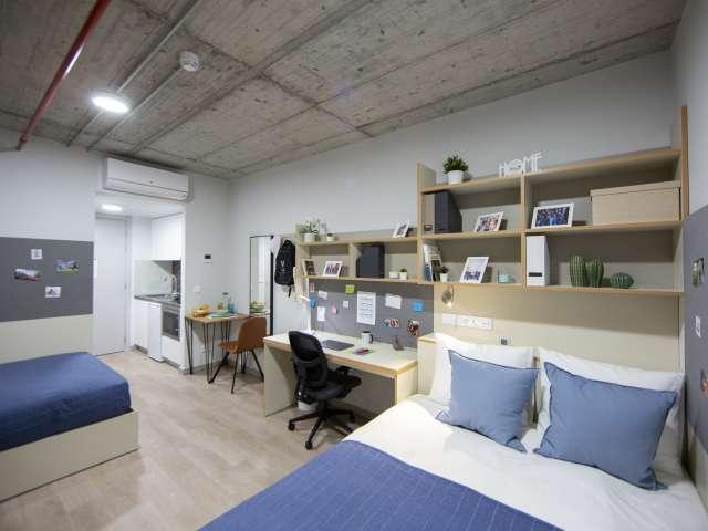 Apartamento estúdio para alugar numa residência de estudantes no Porto