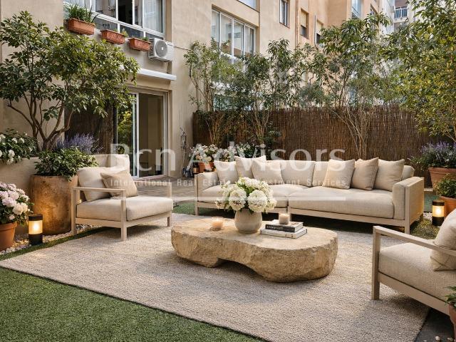 Apartamento fantástico con una preciosa terraza en la Avenida Sarria