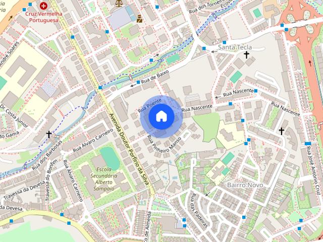Apartamento localizado a 20 minutos a pe da UMINHO