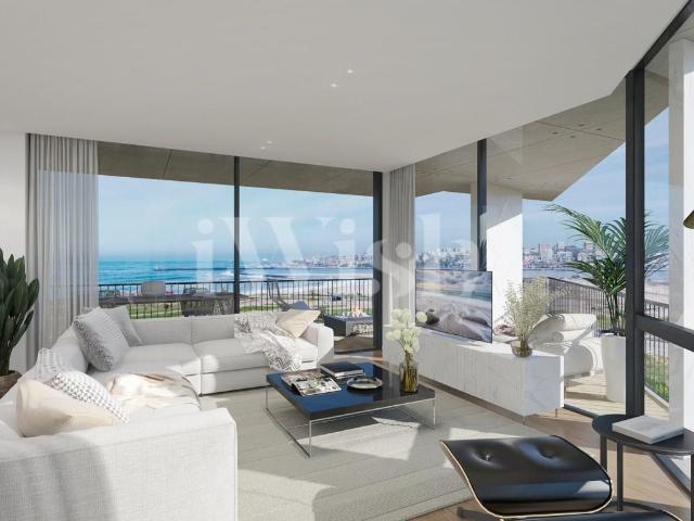 Apartamento Luxuoso com Vista Mar e Rio Investimento Exclu. 134m² Canidelo