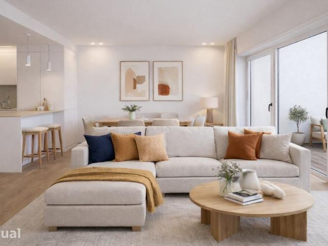 Apartamento novo com terraço para venda no Porto