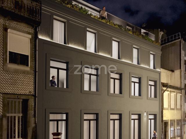 Apartamento novo T1+1, terraço, centro do Porto Cedofeita