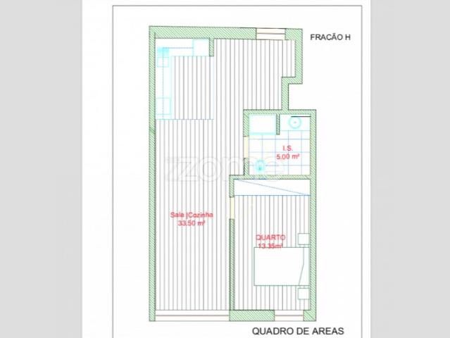 Apartamento novo T1 com 60 m2 situado em Oliveira do Douro, V.N. Gaia