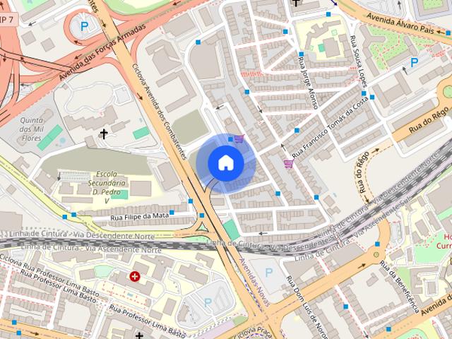 Apartamento para rapazes Lisboa Praca de Espanha