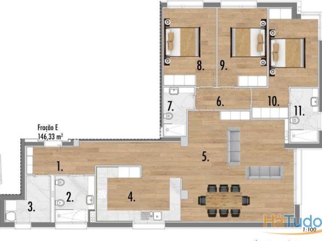 Apartamento, para venda, Lousada Silvares, Pias, Nogueira e Alvarenga | 26083256373