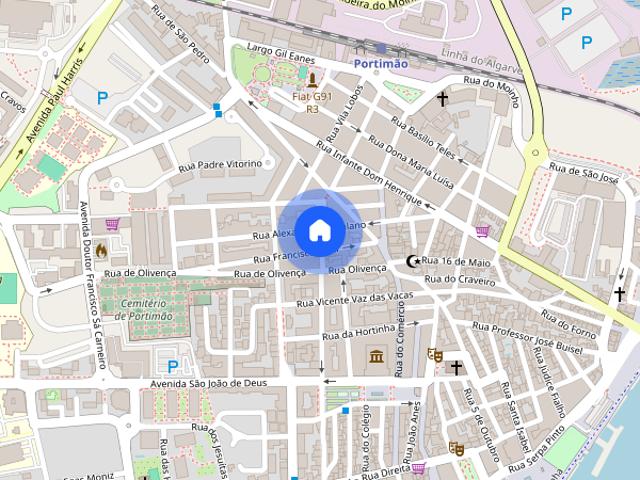 Apartamento para 2 raparigas universitarias em Portimao