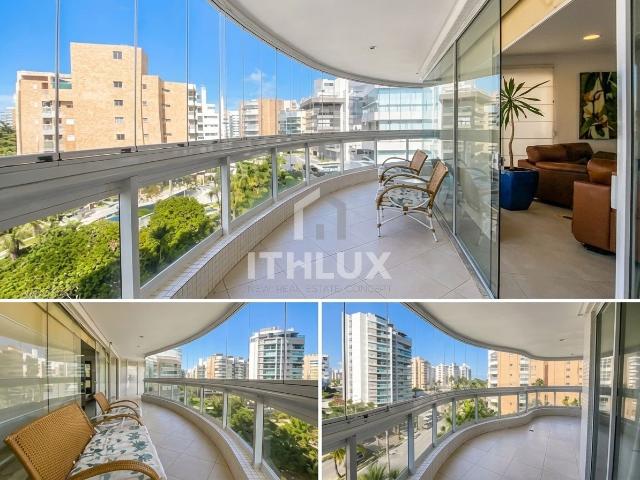 Apartamento 'Porteira Fechada' com 3 Suítes na Quadra da Praia | Edifício Green Waves, Riviera, São Sebastião, Riviera de São Lourenço