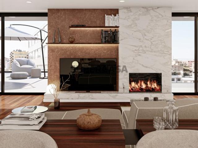 Apartamento recuado T4 com garagem no Hilcrown Gaia Residence