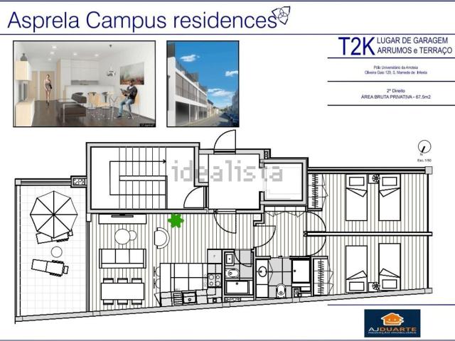 Apartamento, São Mamede de Infesta