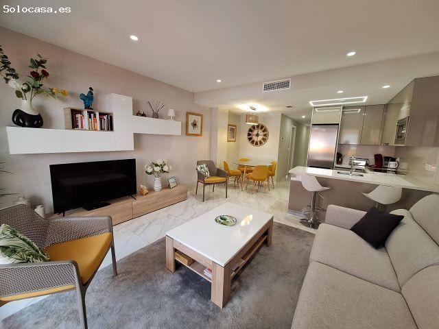 Apartamento semi nuevo en el prestigioso edificio Alegría 11 con 2 dormitorios, sauna y garaje opcio