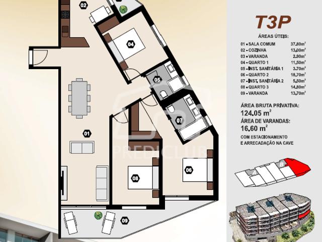 Apartamentos 3 quarto, Câmara de Lobos Ilha da Madeira DLS99215113