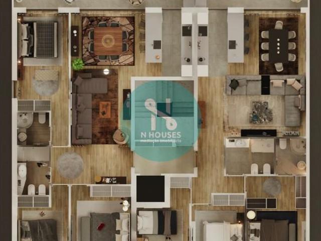 Apartamentos 3 quarto, Braga Braga DLS87447014