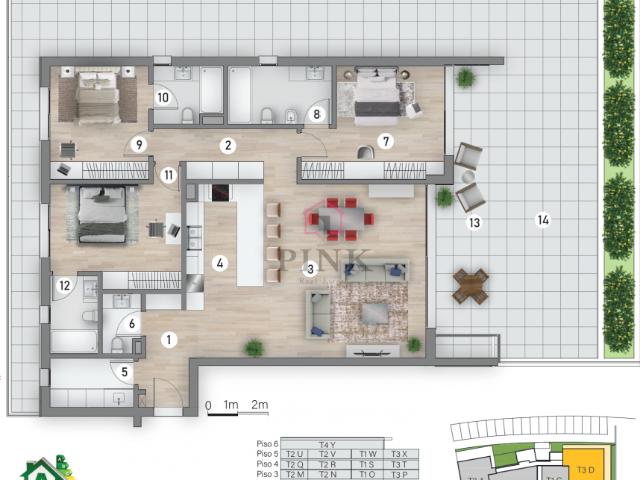 Apartamentos 3 quarto, Funchal Ilha da Madeira DLS83291794