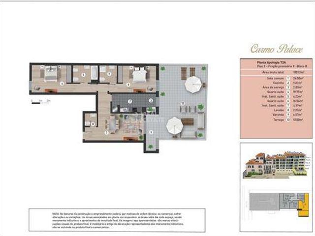 Apartamentos 3 quarto, Funchal Ilha da Madeira DLS96313553