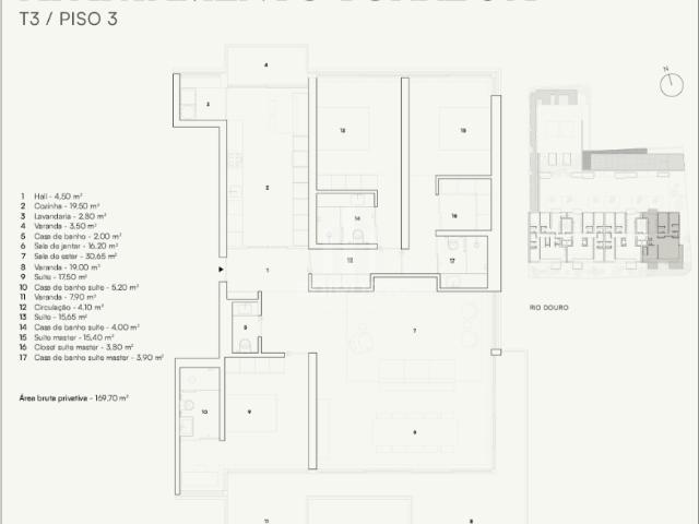 Apartamentos 3 quarto, Porto Porto DLS95949600