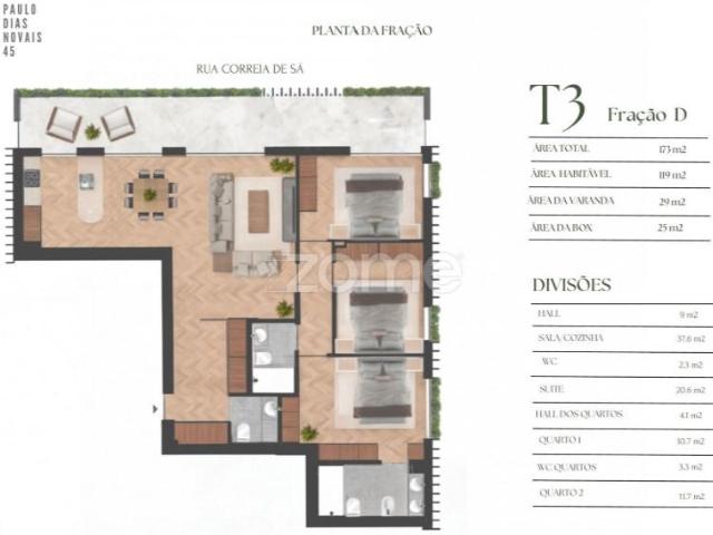 Apartamentos 3 quarto, Porto Porto DS87421193
