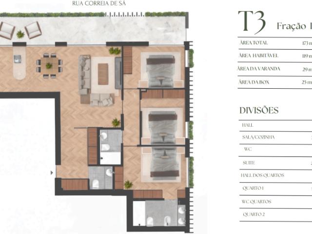 Apartamentos 3 quarto, Porto Porto DS100353652