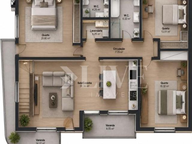 Apartamentos 3 quarto, Viseu Viseu DS102921731