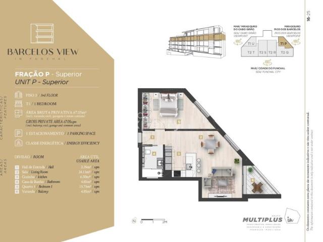 Apartamentos 1 quarto, Funchal Ilha da Madeira DLS92200528