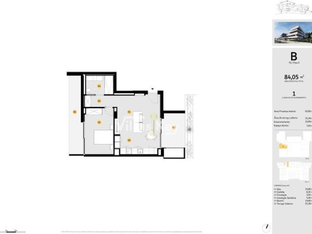 Apartamentos 1 quarto, Lagos Lagos DLS93058477