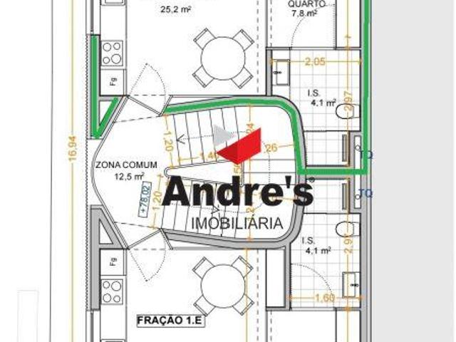 Apartamentos 1 quarto, Porto Porto 4100 DLS101638869