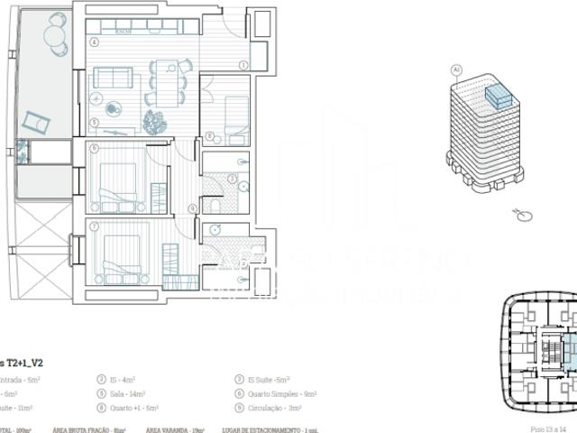 Apartamentos 2 quarto, Porto Porto 4250 DLS98361746