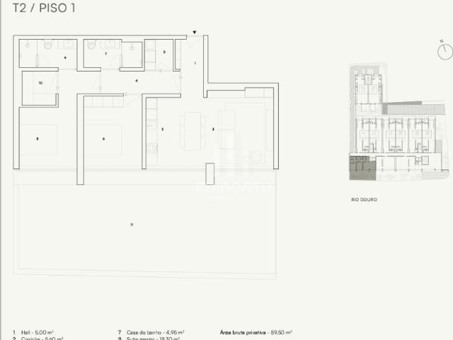Apartamentos 2 quarto, Porto Porto DLS95949588