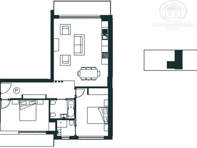 Apartamentos 2 quarto, Peniche Peniche DLS87834511