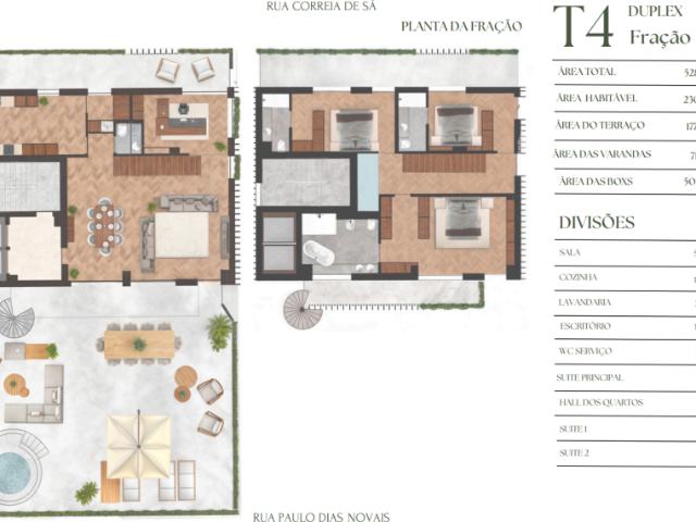 Apartamentos 4 quarto, Porto Porto DS100353656