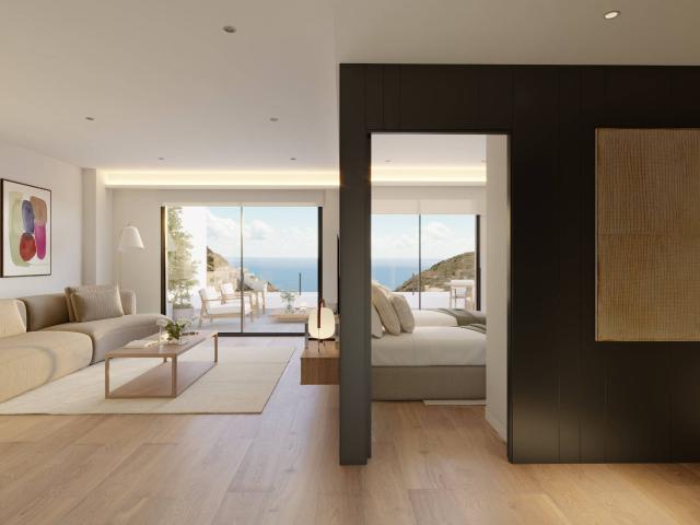 Apartamentos con todas las comodidades de 2 y 3 dormitorios a la venta en Benitachell, Costa Blanca