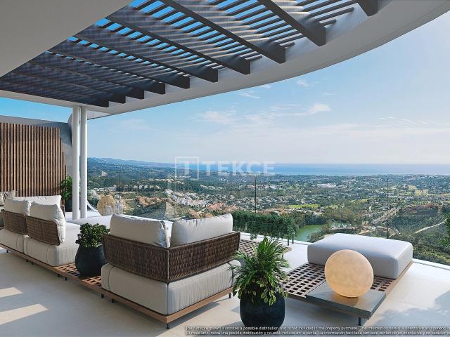 Apartamentos con vistas al lago en Country Club en Benahavis Málaga