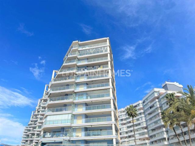 Apartamentos con vistas al mar en un complejo en Calpe Costa Blanca