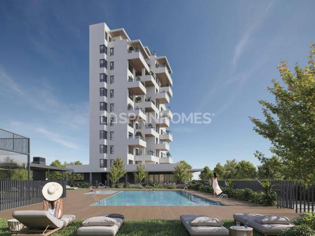Apartamentos de diferentes tamaños cerca del mar en Alicante, Calpe