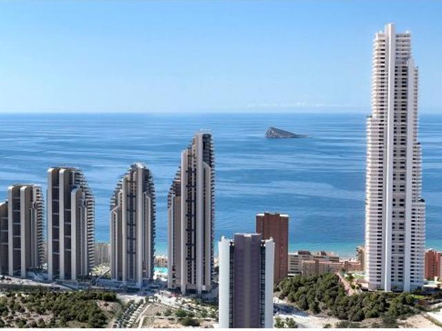 Apartamentos de obra nueva con 1 dormitorio en Benidorm