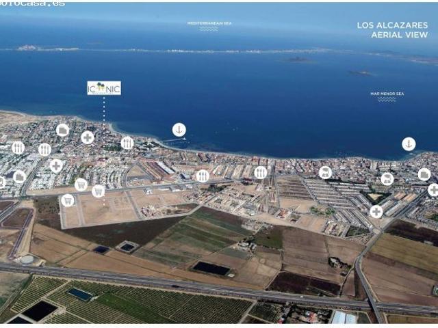 APARTAMENTOS DE LUJO DE 2 O 3 DORMITORIOS, CON TERRAZA Y PISCINA COMUNITARIA. LOS ALCAZARES, MURCIA